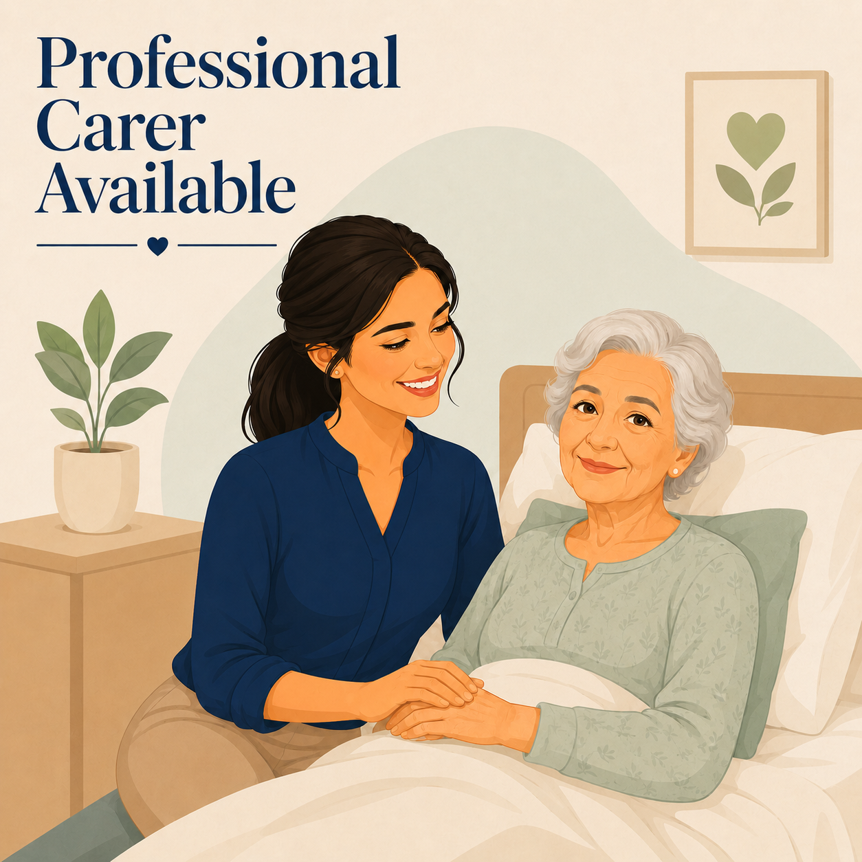 Professional self-employed carer available in the Tadley area