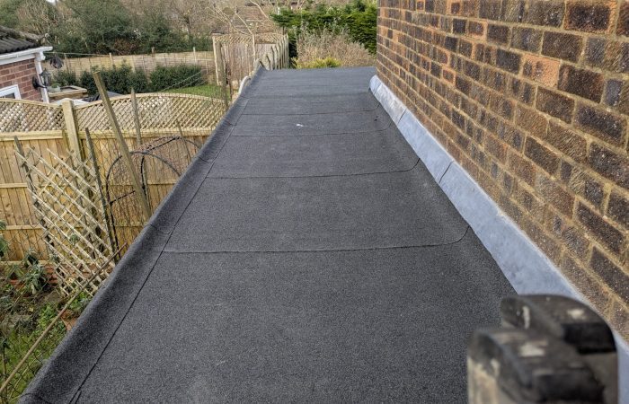 New flat felt roof by JB Roofing of Basingstoke